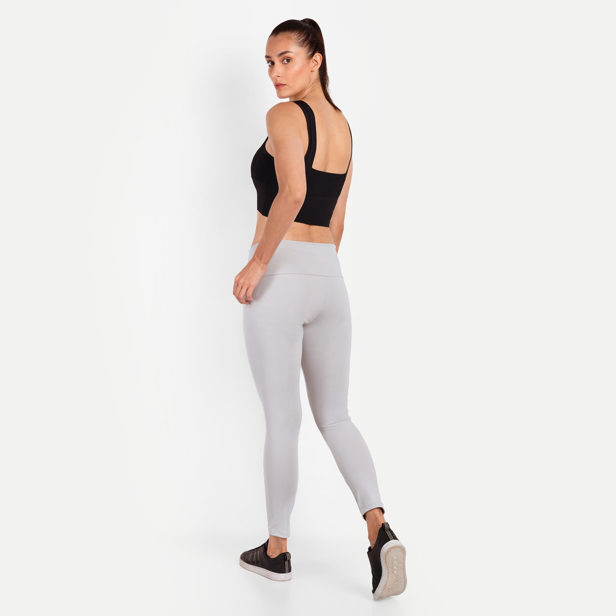 Flexifit Legging With Overlap Waistband