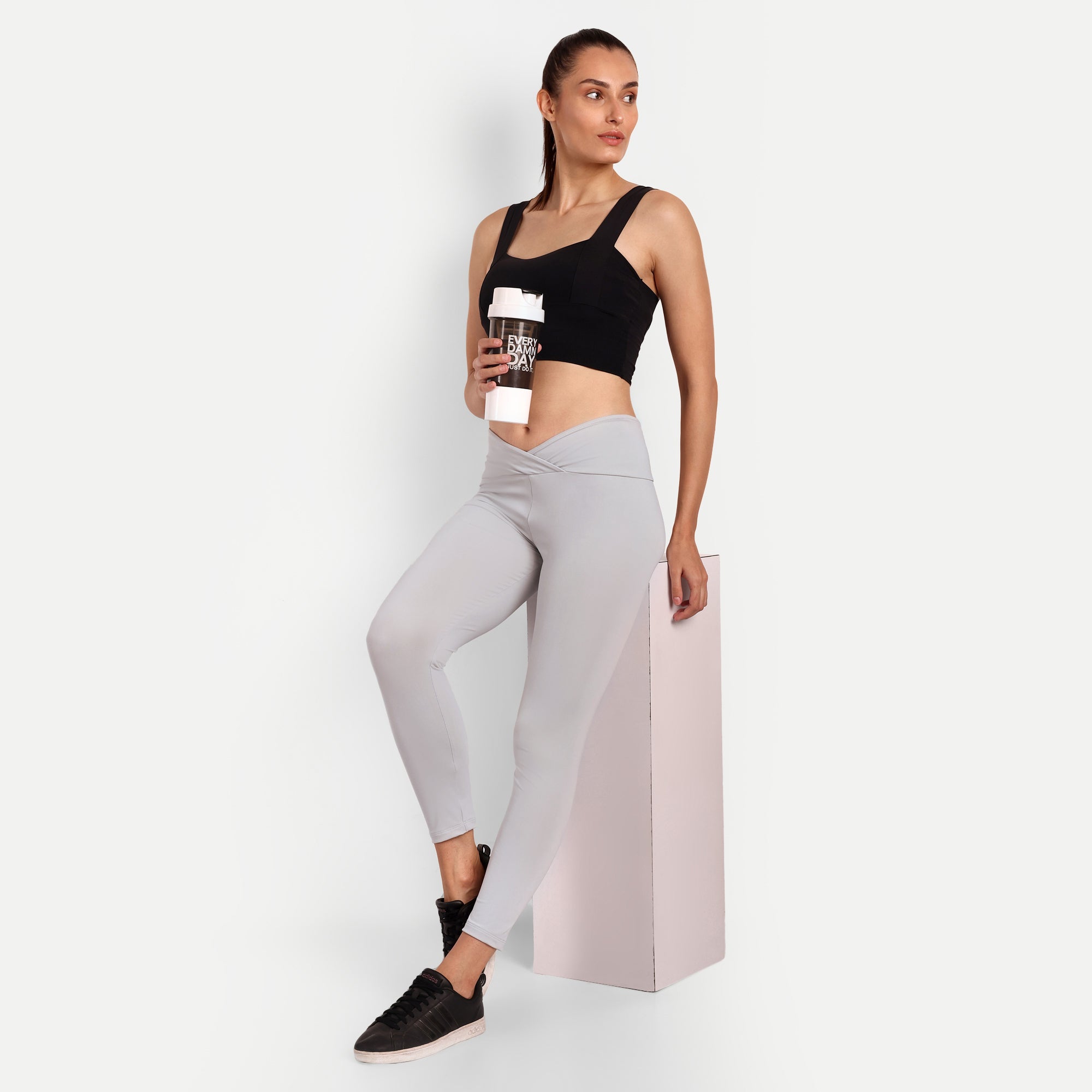 Flexifit Legging With Overlap Waistband