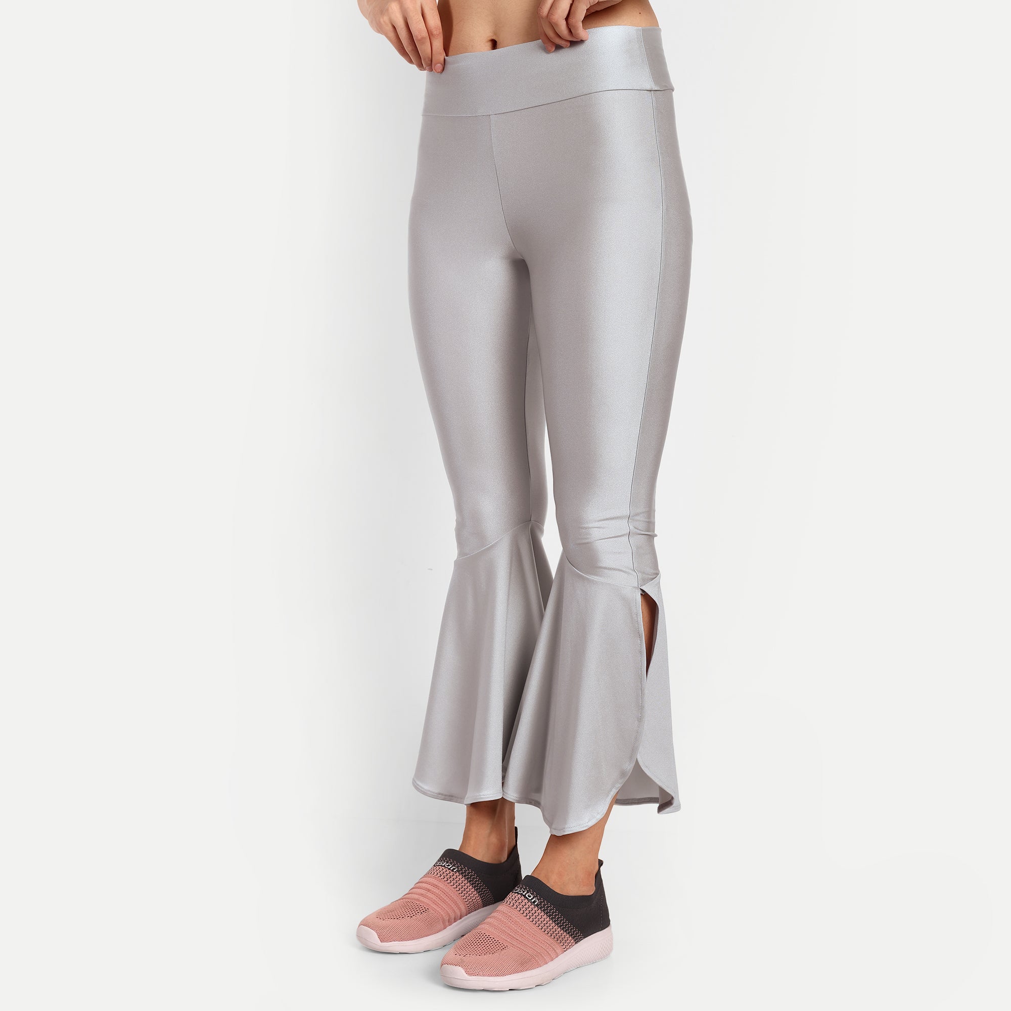 High Rise Fit & Flare Yoga Pants