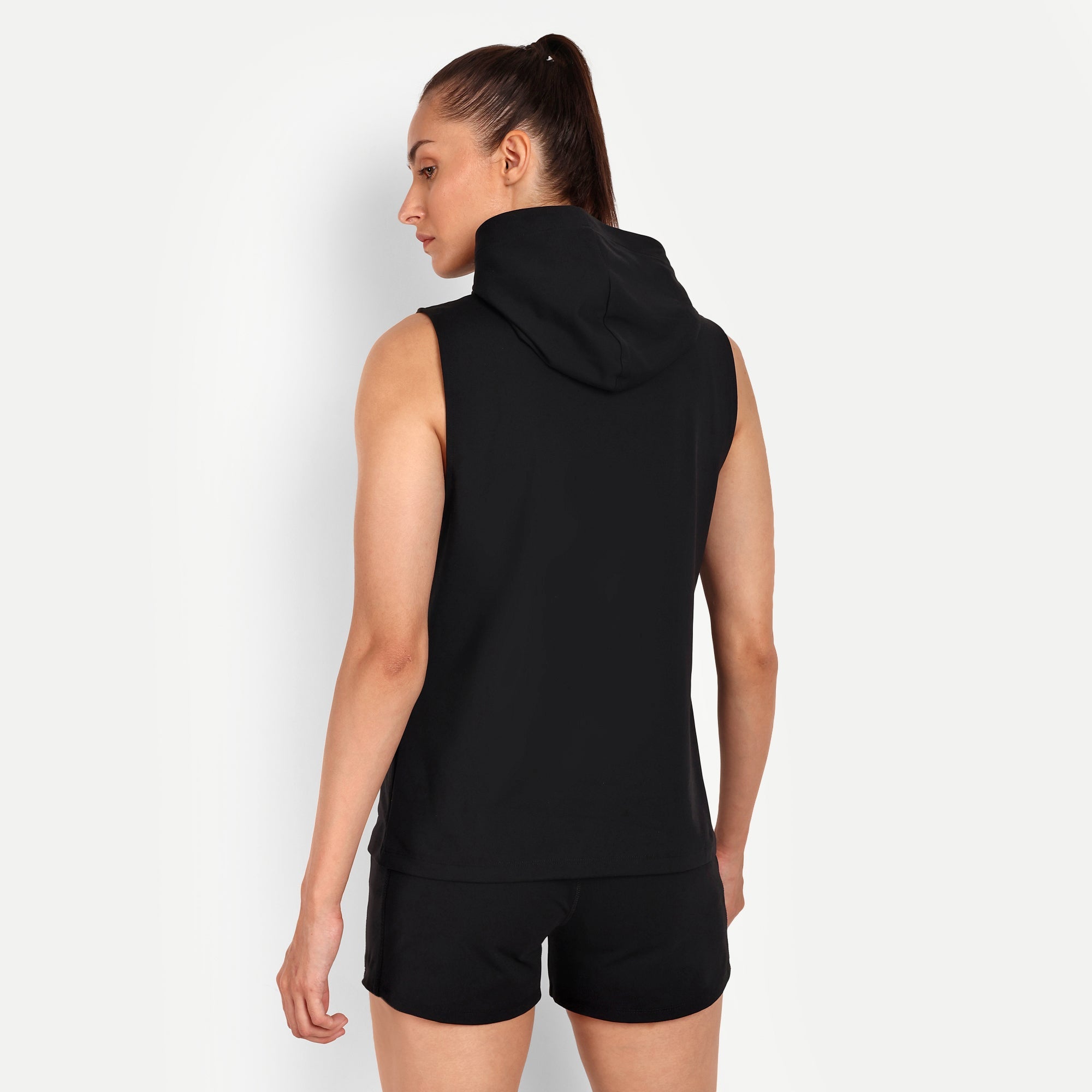 Sleeveless Comfort Hoodie