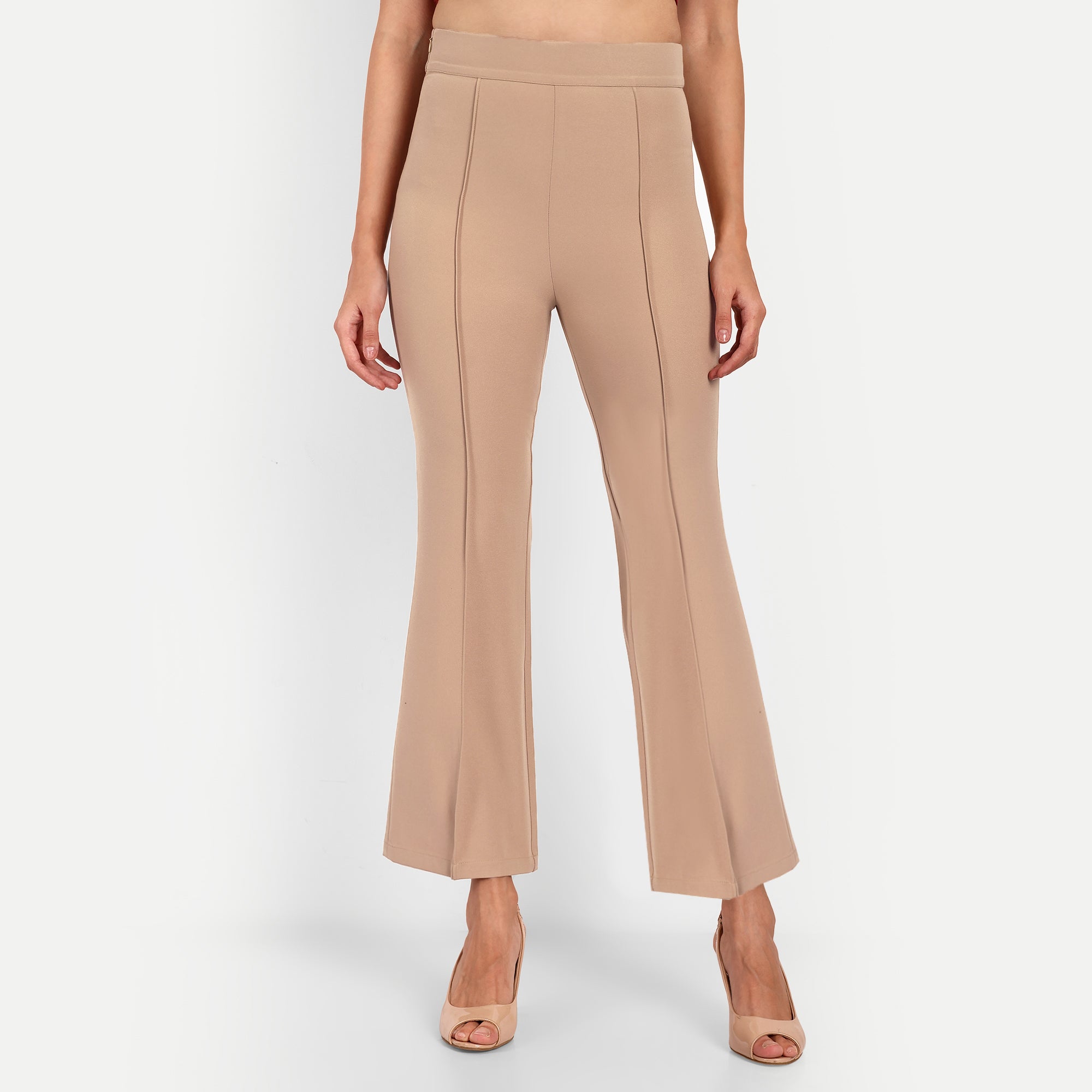 Effortless Elegance Pleated Waistband Slacks