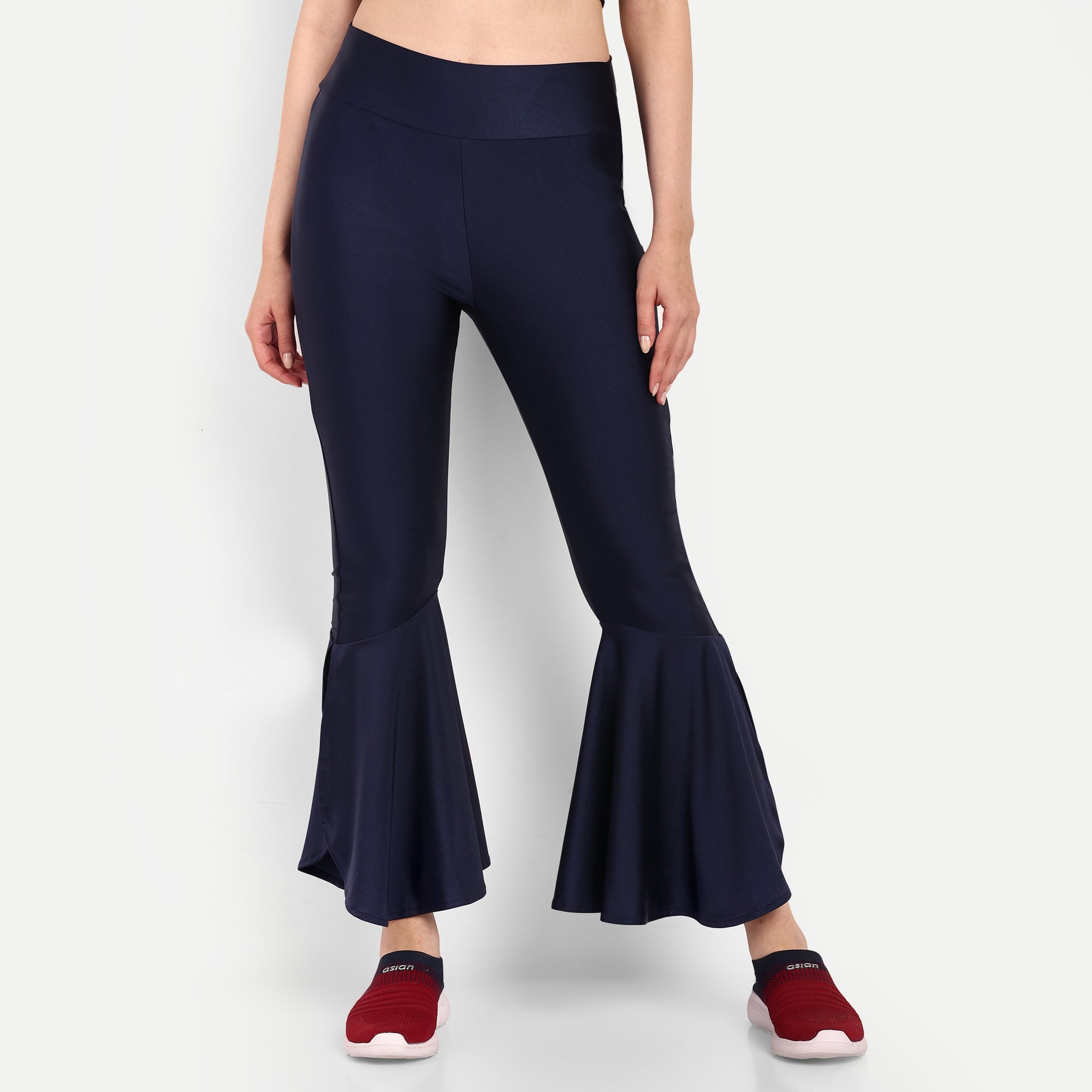 High Rise Fit & Flare Yoga Pants