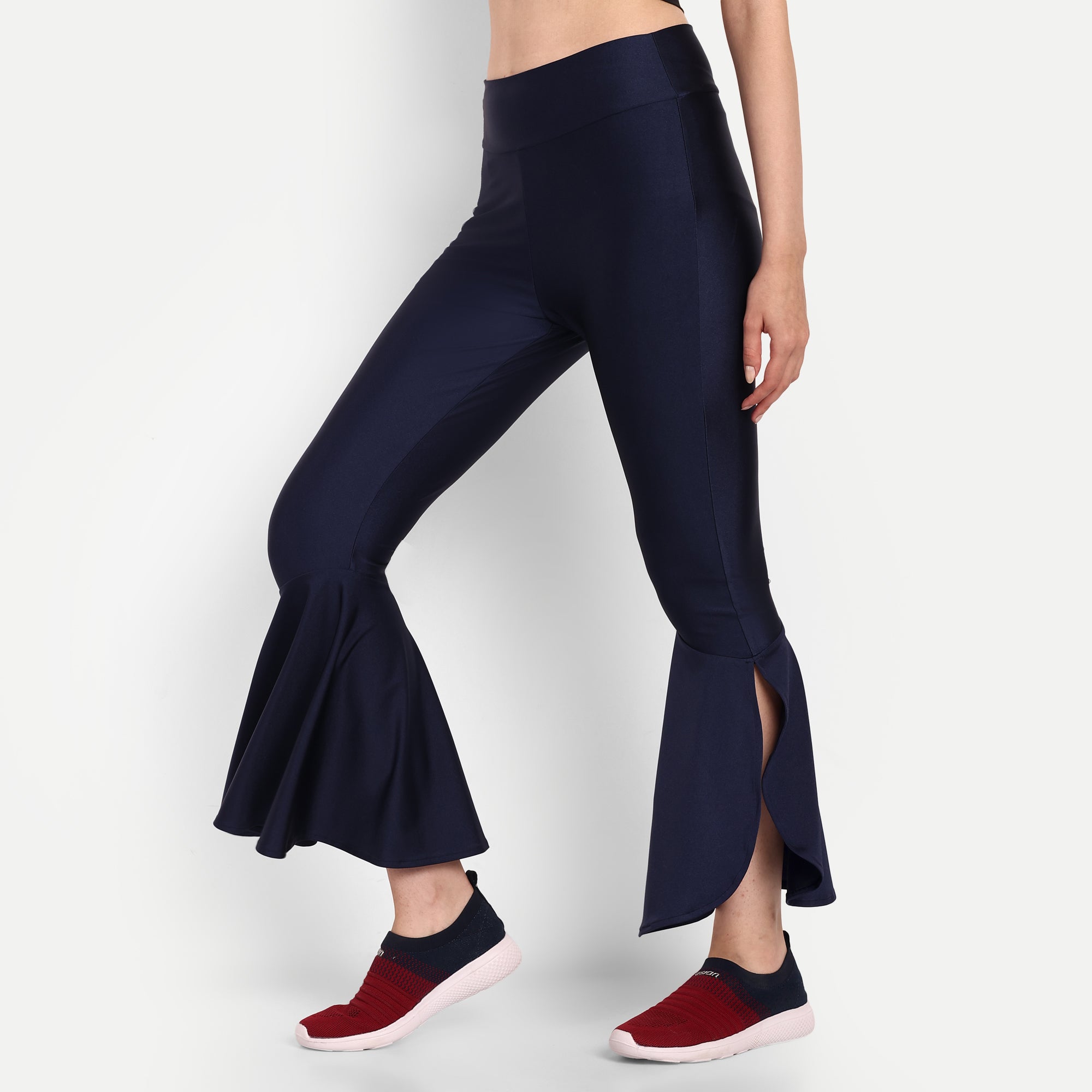 High Rise Fit & Flare Yoga Pants