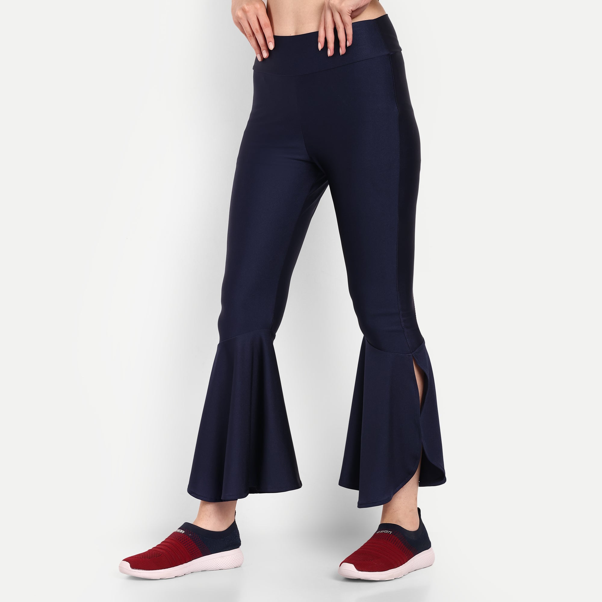 High Rise Fit & Flare Yoga Pants