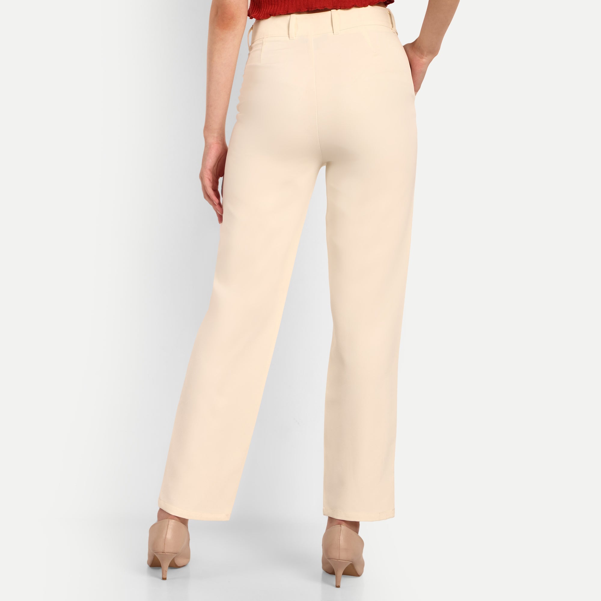 Tailored High Rise Trouser