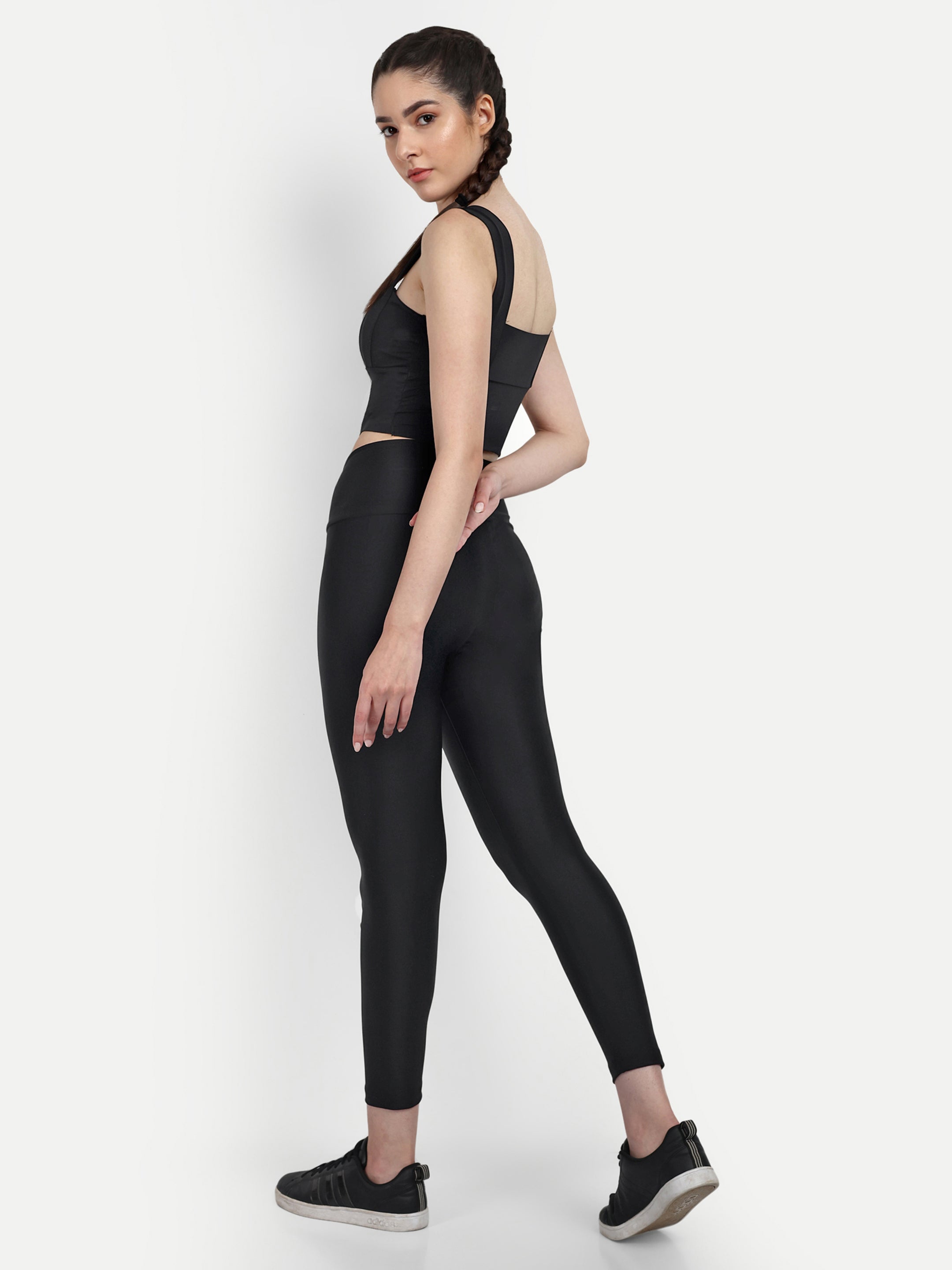 Flexifit Legging With Overlap Waistband