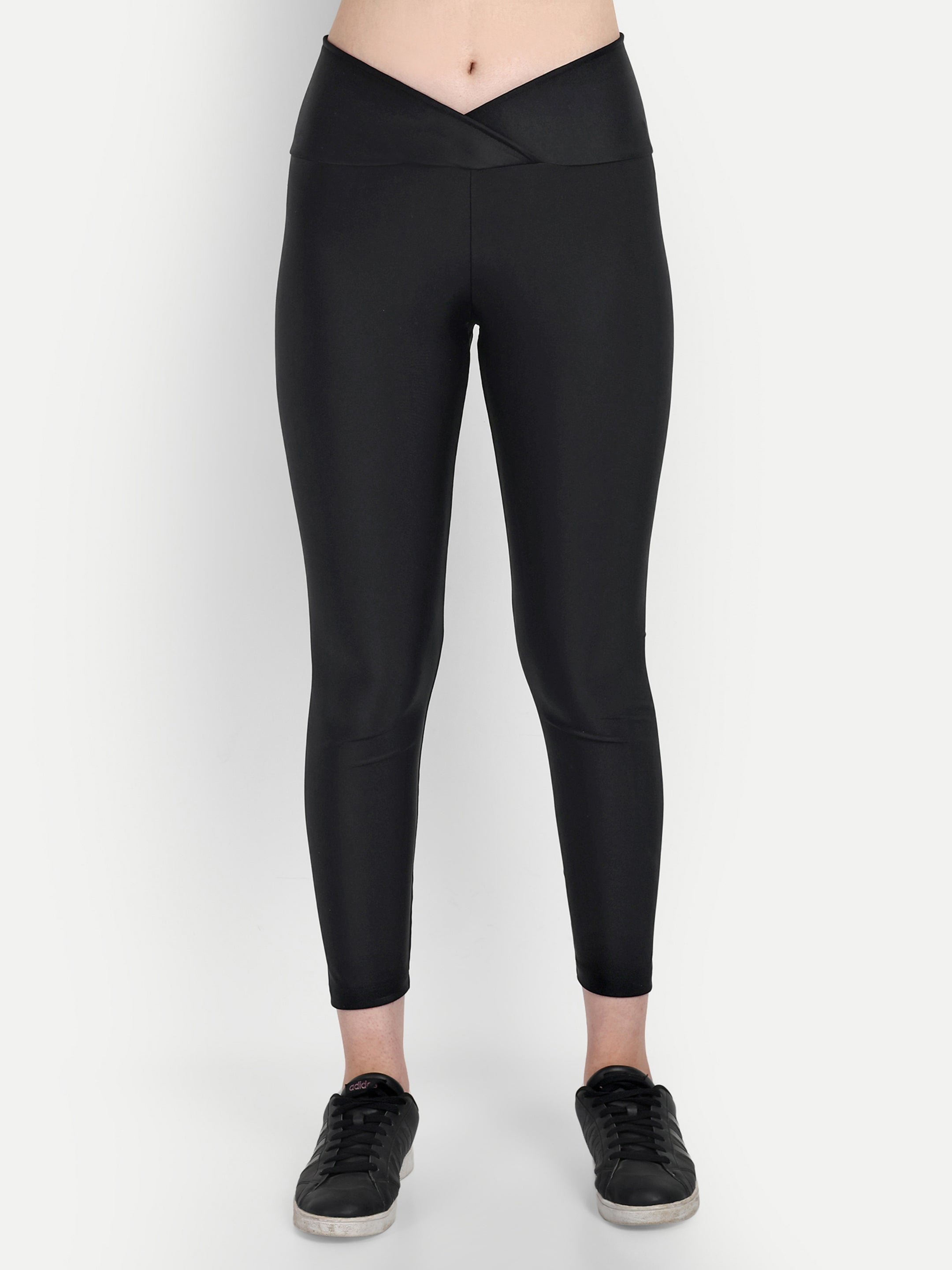 Flexifit Legging With Overlap Waistband