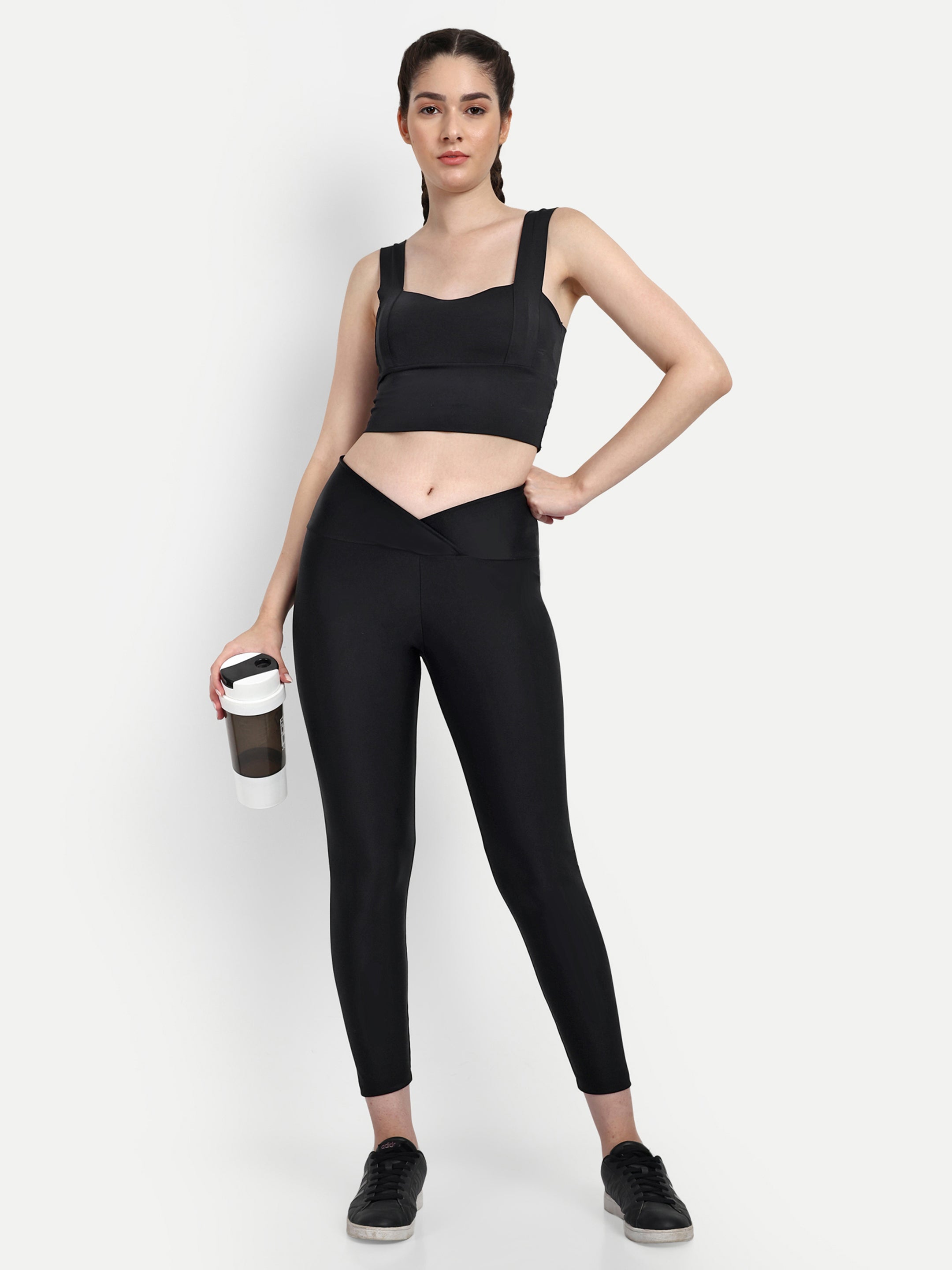 Flexifit Legging With Overlap Waistband