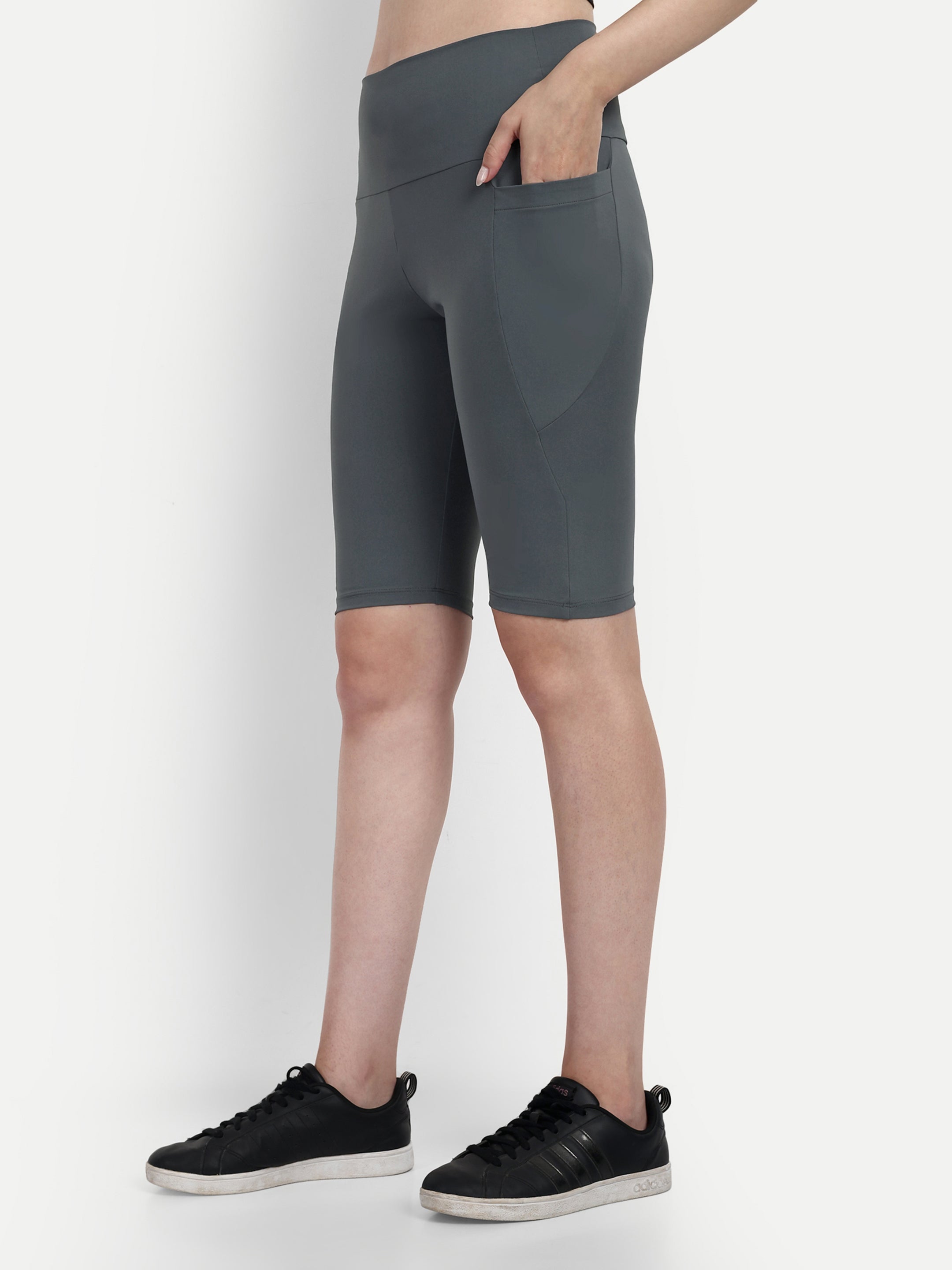 Flexifit Highrise Cycling Shorts With Pockets