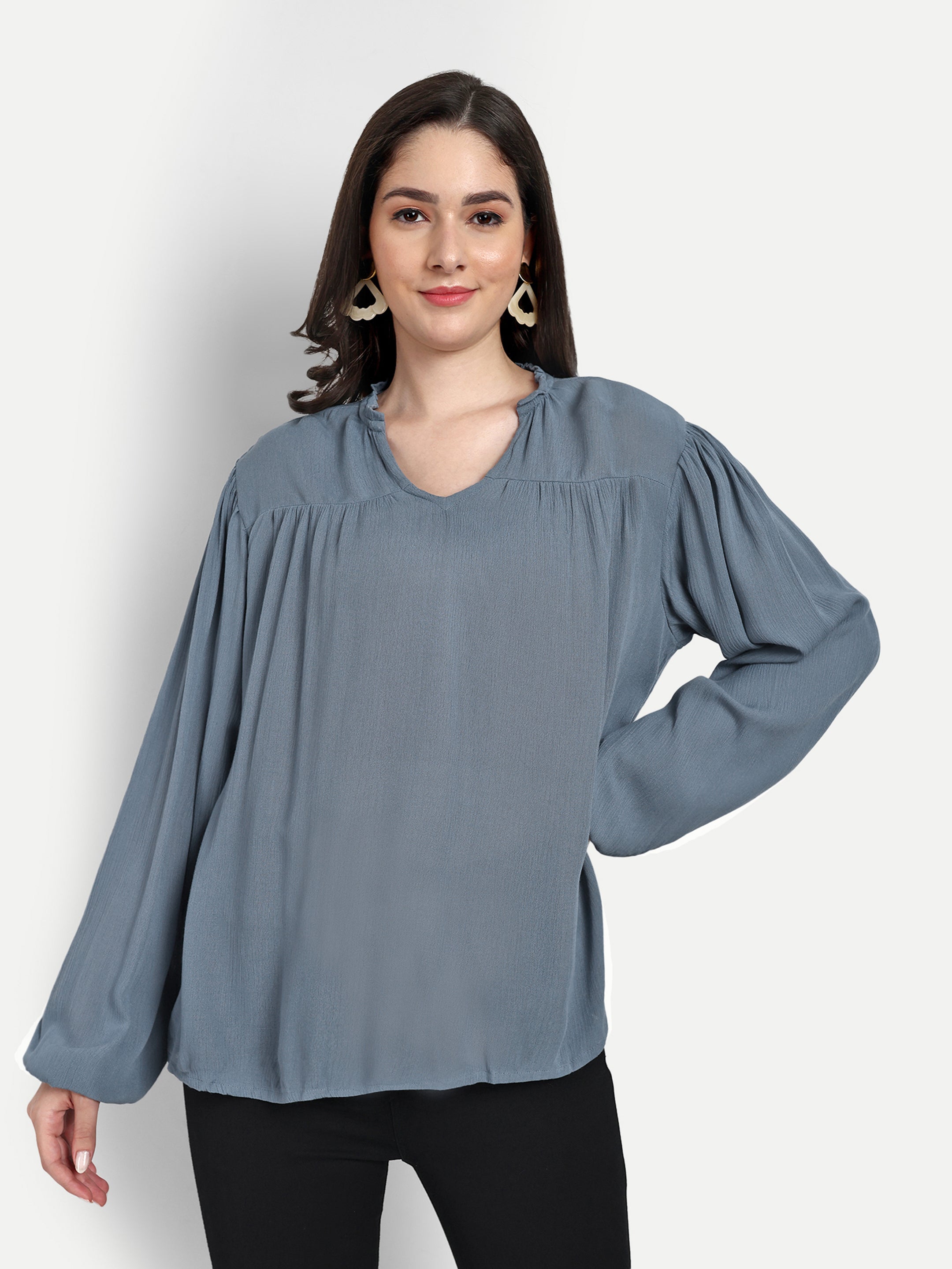 Bishop Sleeves Women's Top