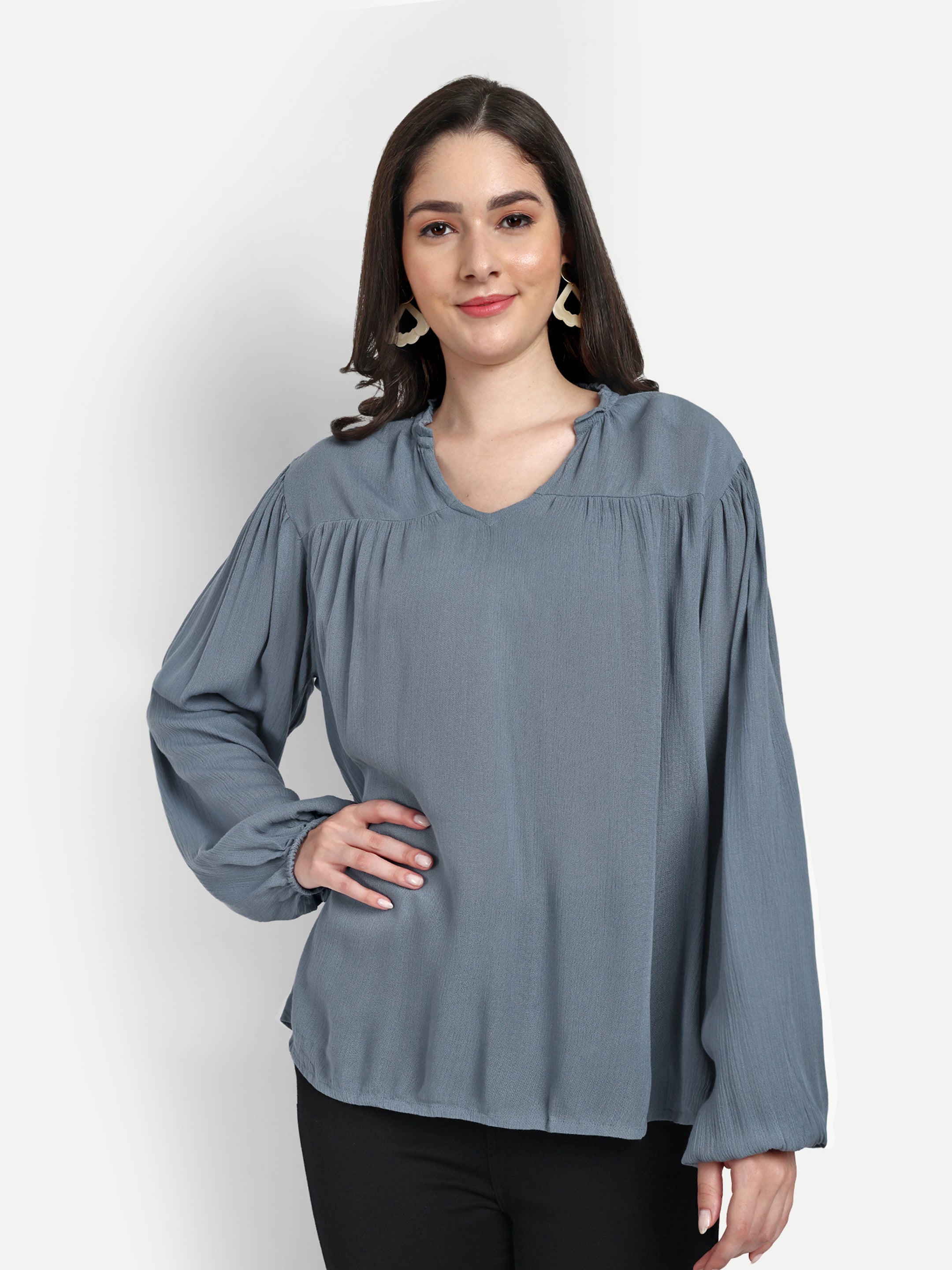 Bishop Sleeves Women's Top