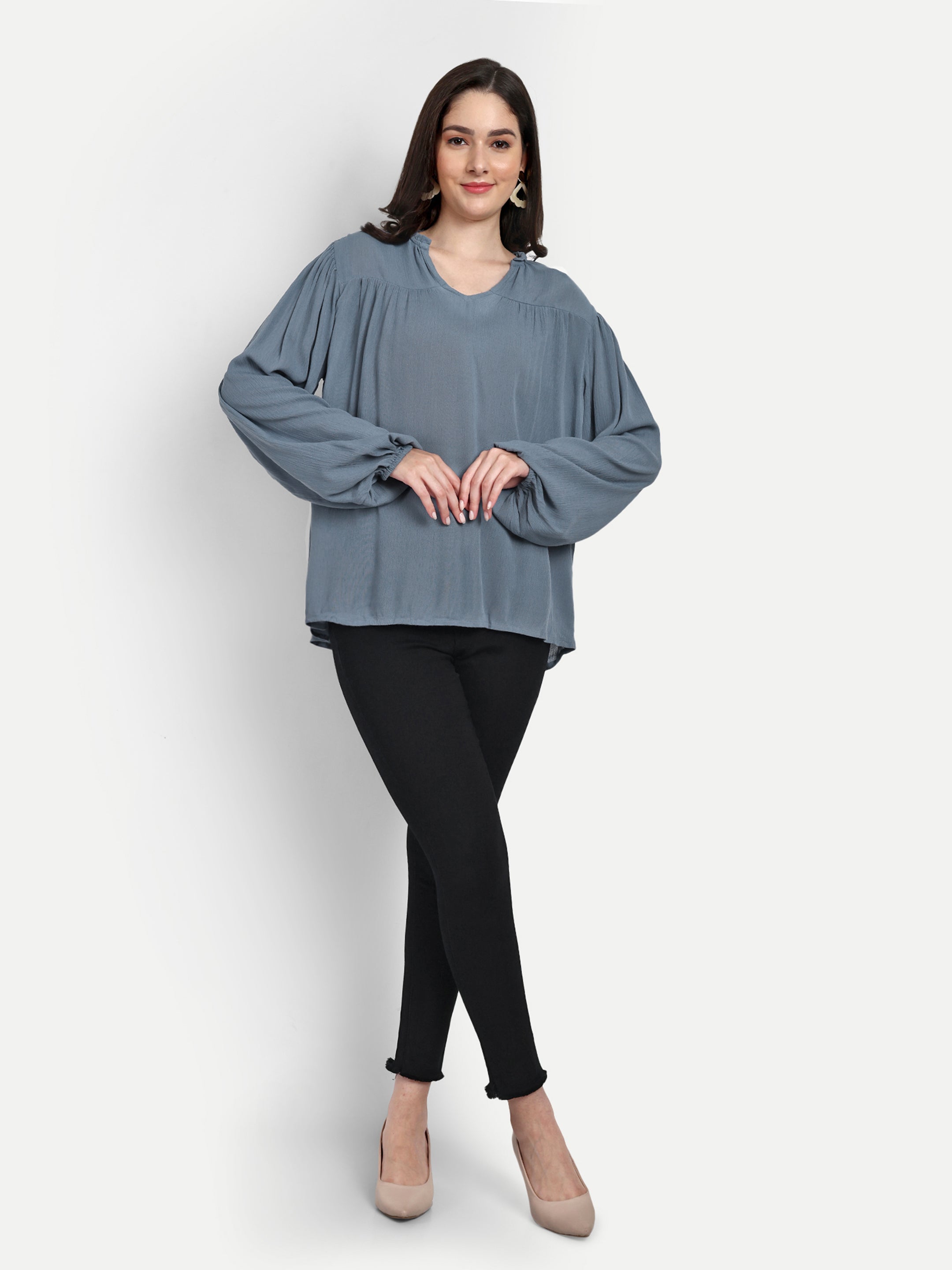 Bishop Sleeves Women's Top