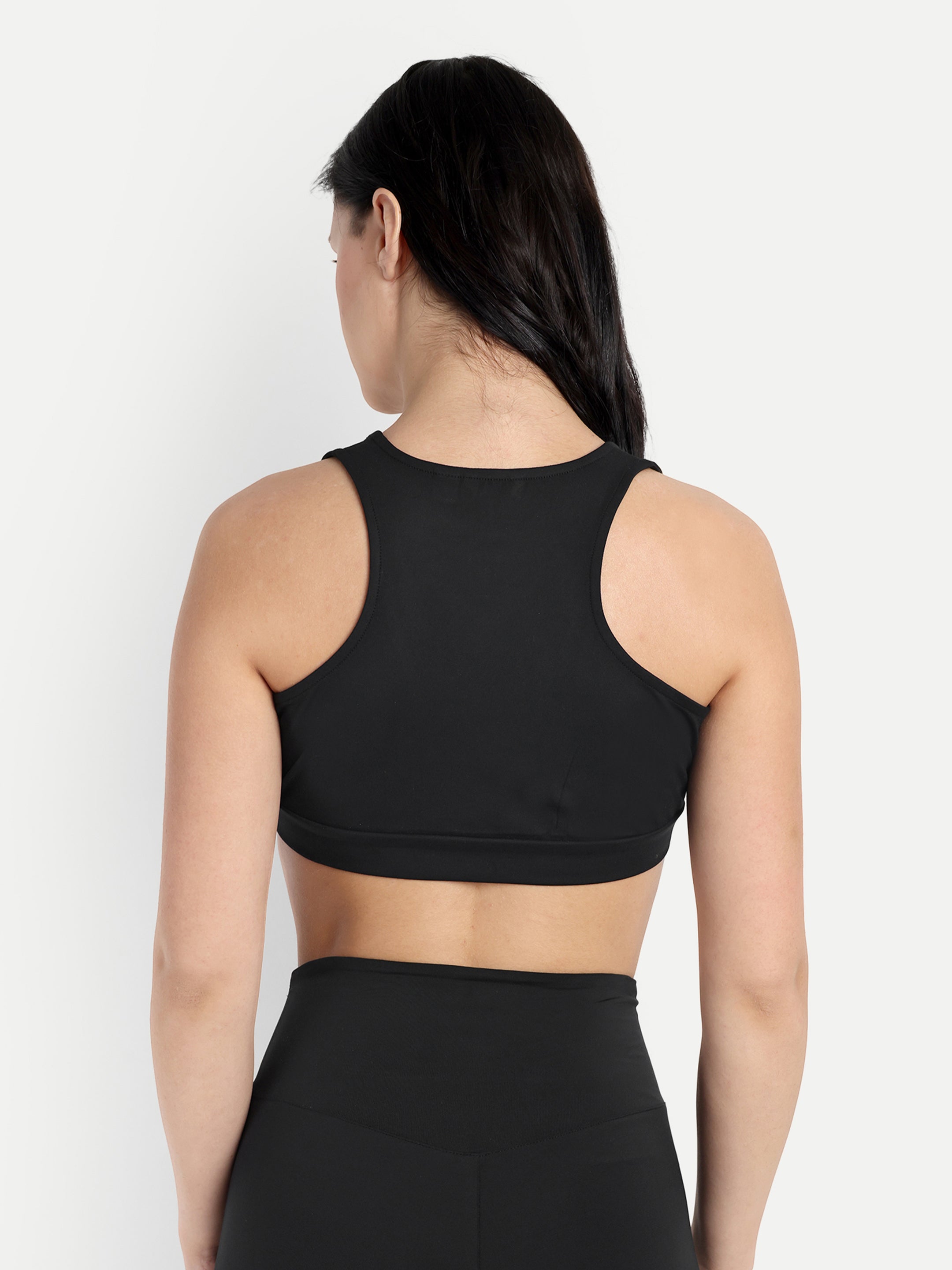 Women Mesh-Textured Non-Padded Non-Wired Sports Bra