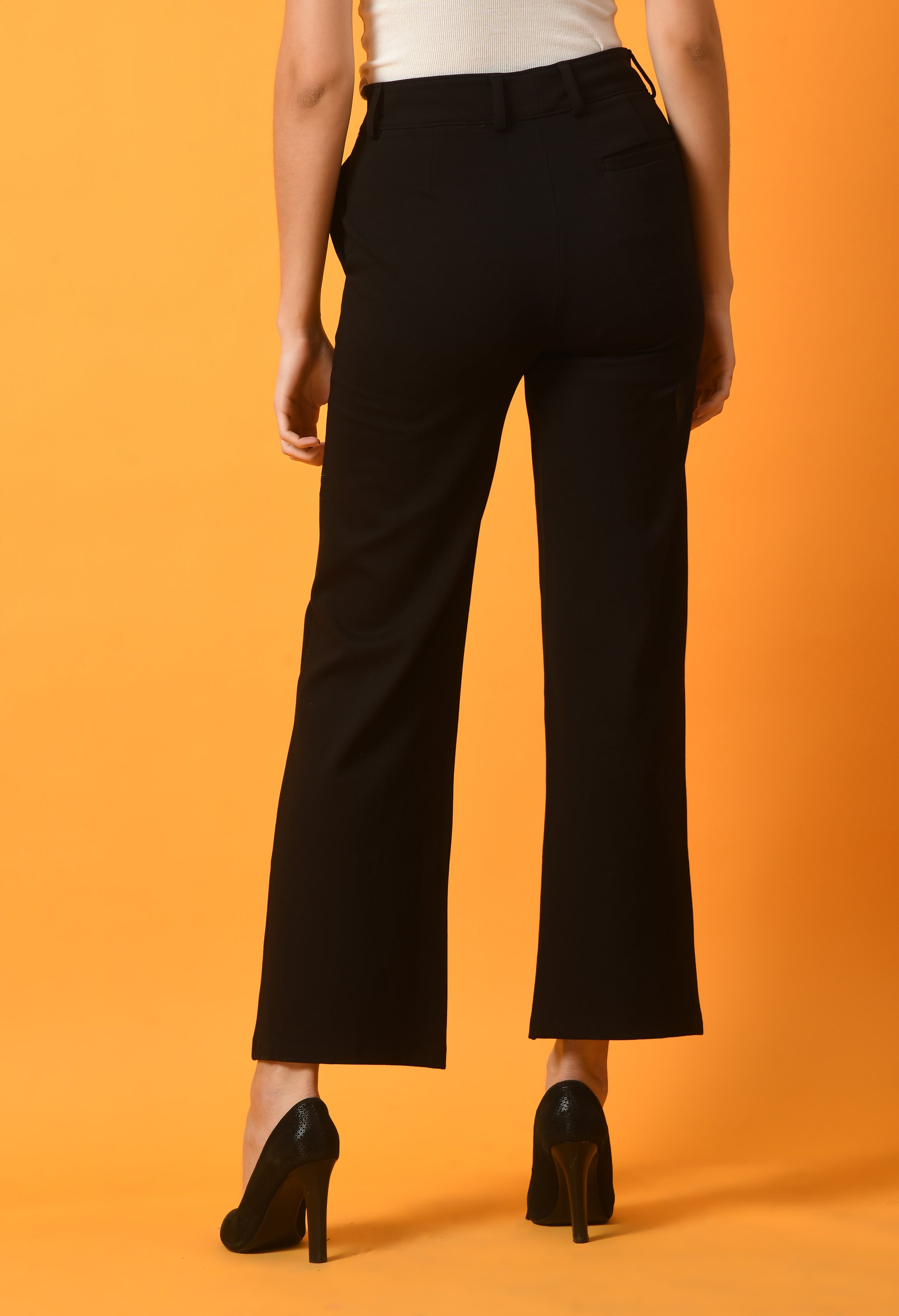 Women EmpowerFit  HighRise Relaxed Straight Trousers