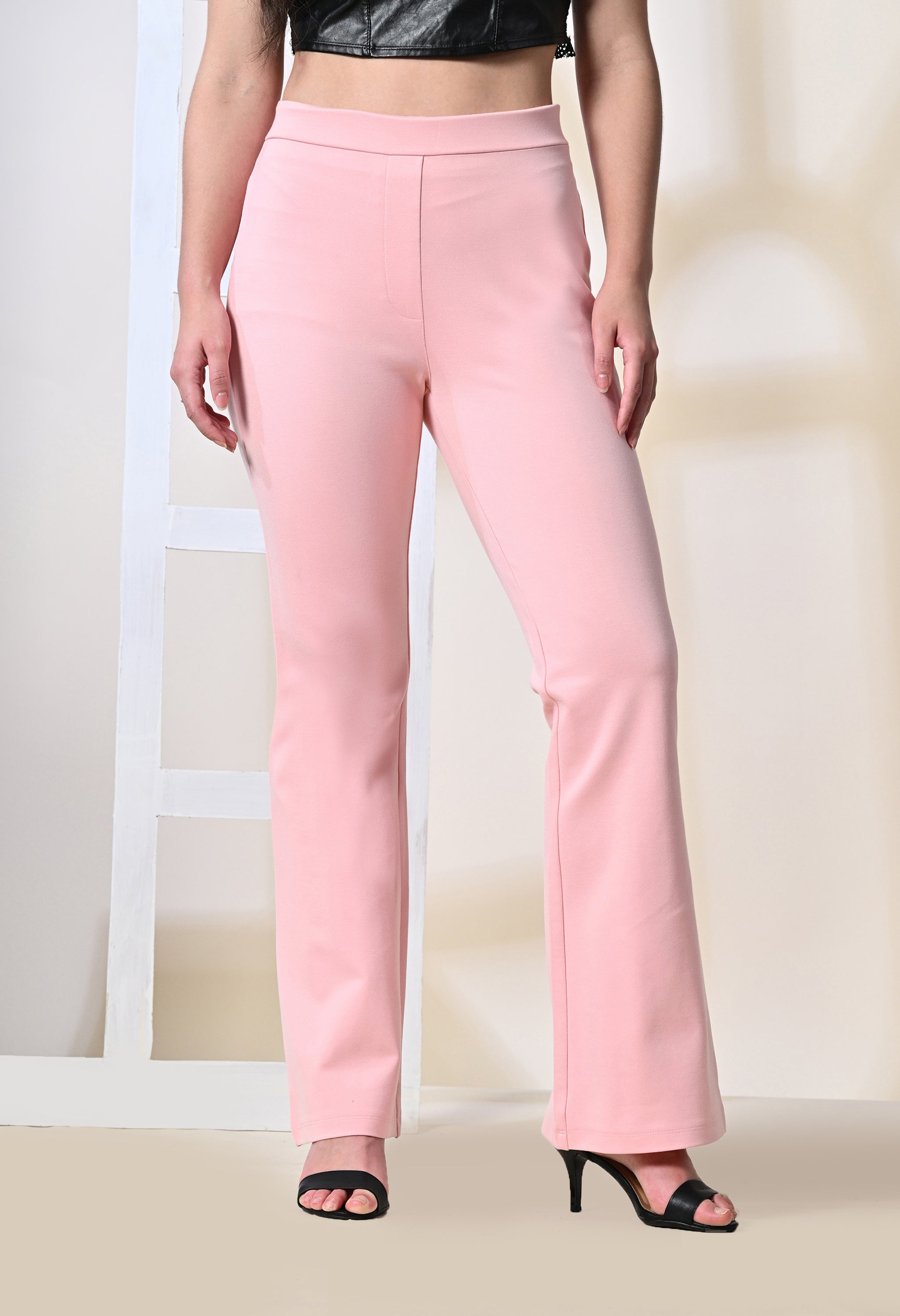 PINK BELL BOTTOM PANT