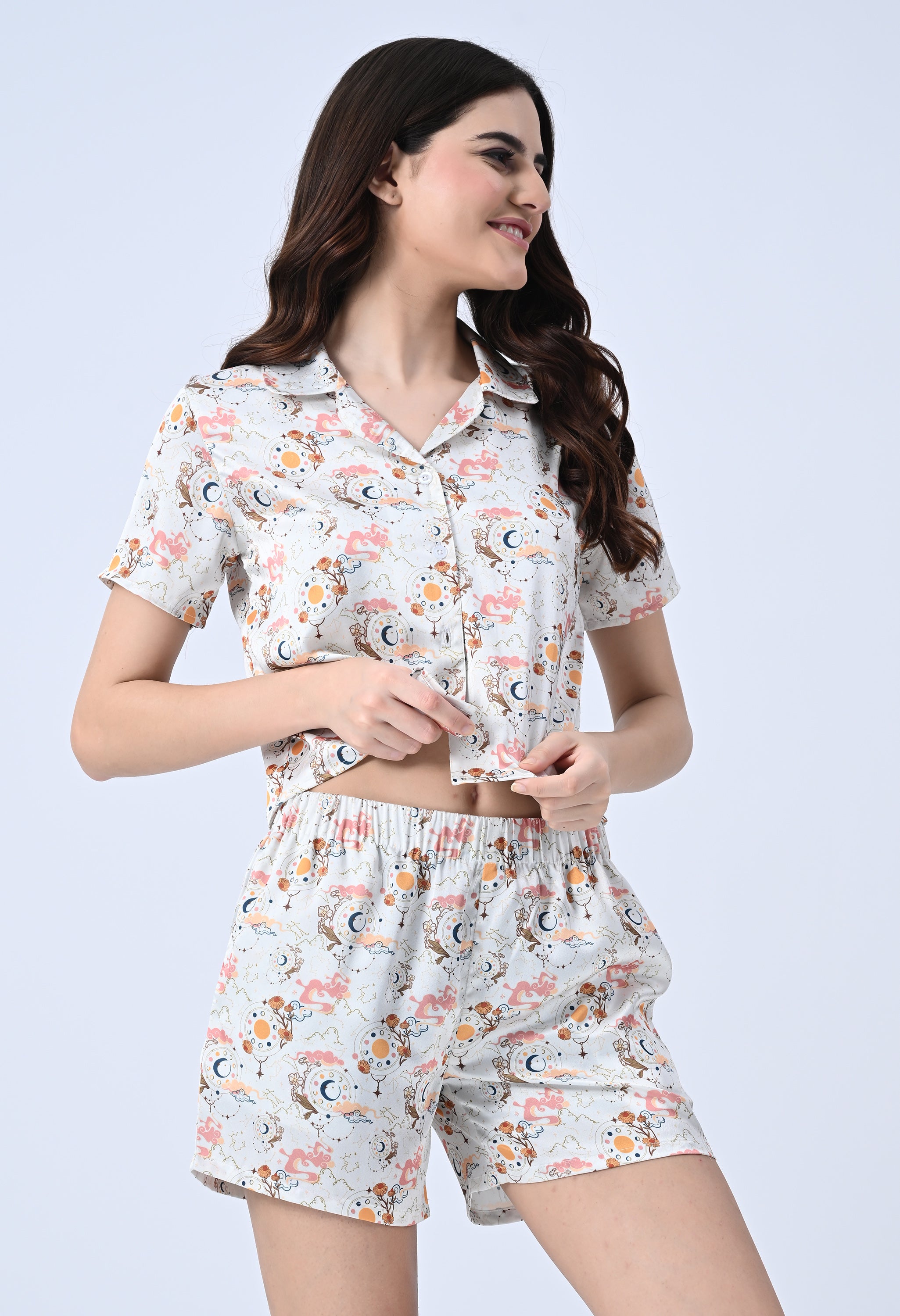 Celestial Garden Shirt Set