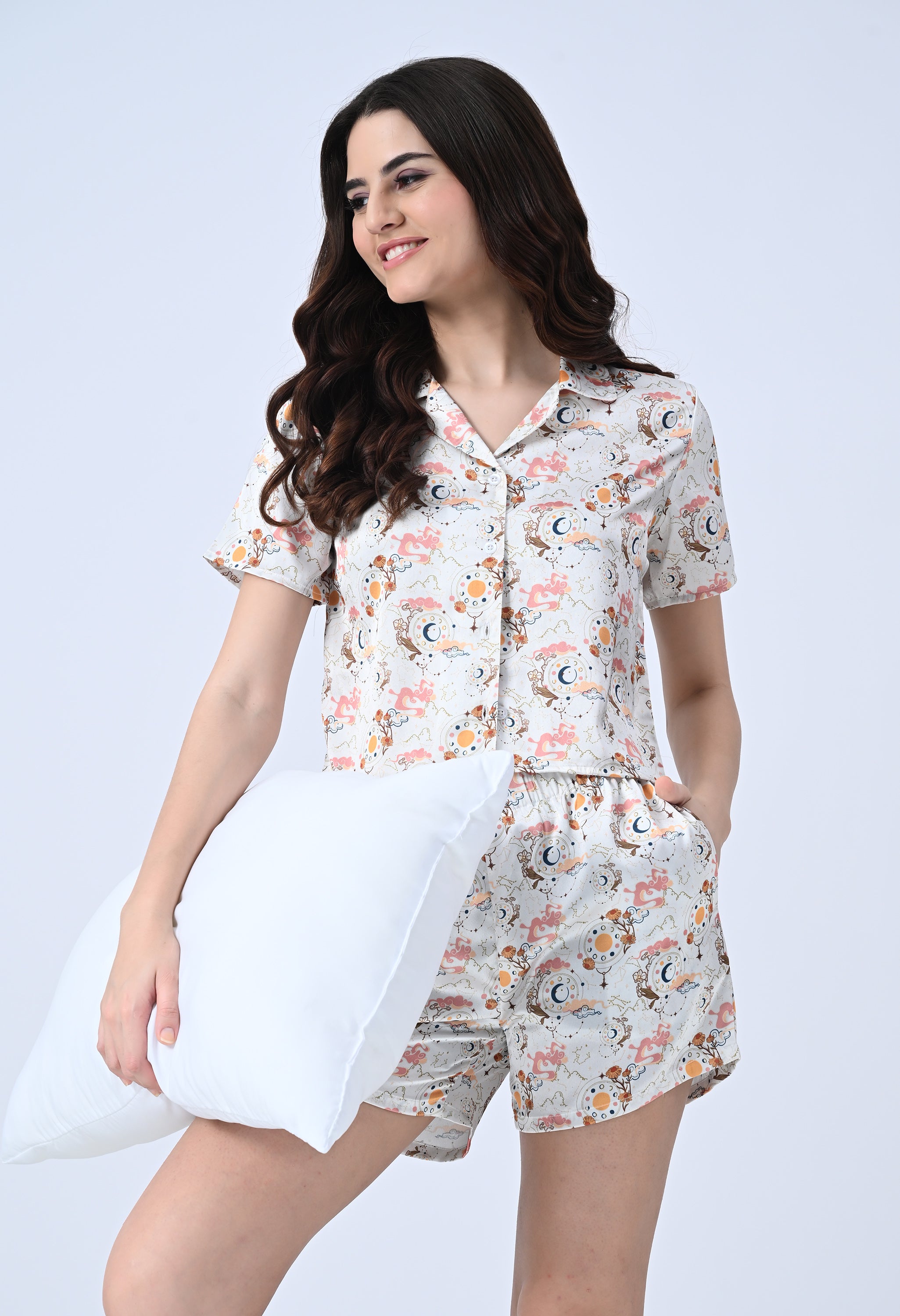 Celestial Garden Shirt Set