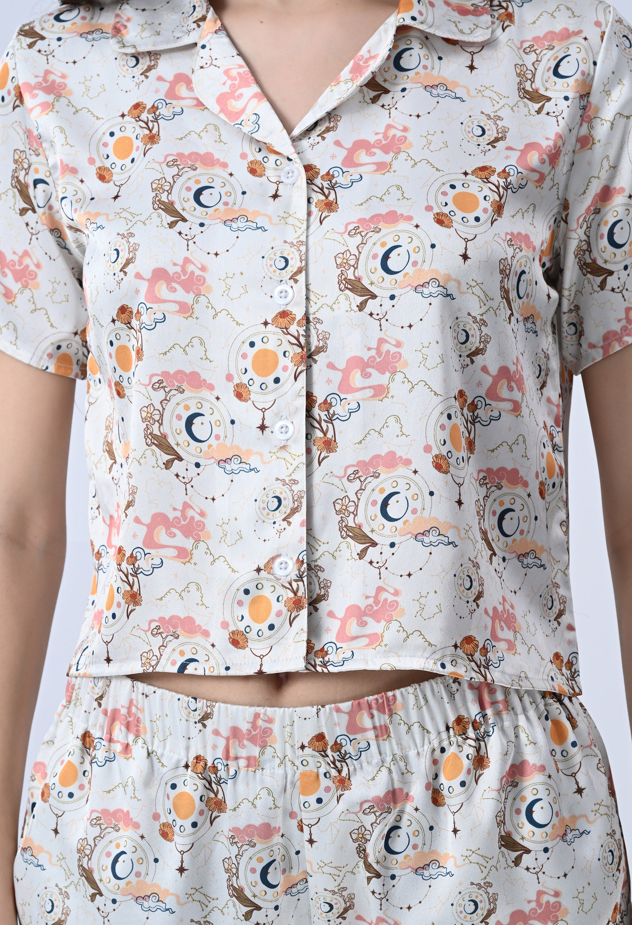 Celestial Garden Shirt Set