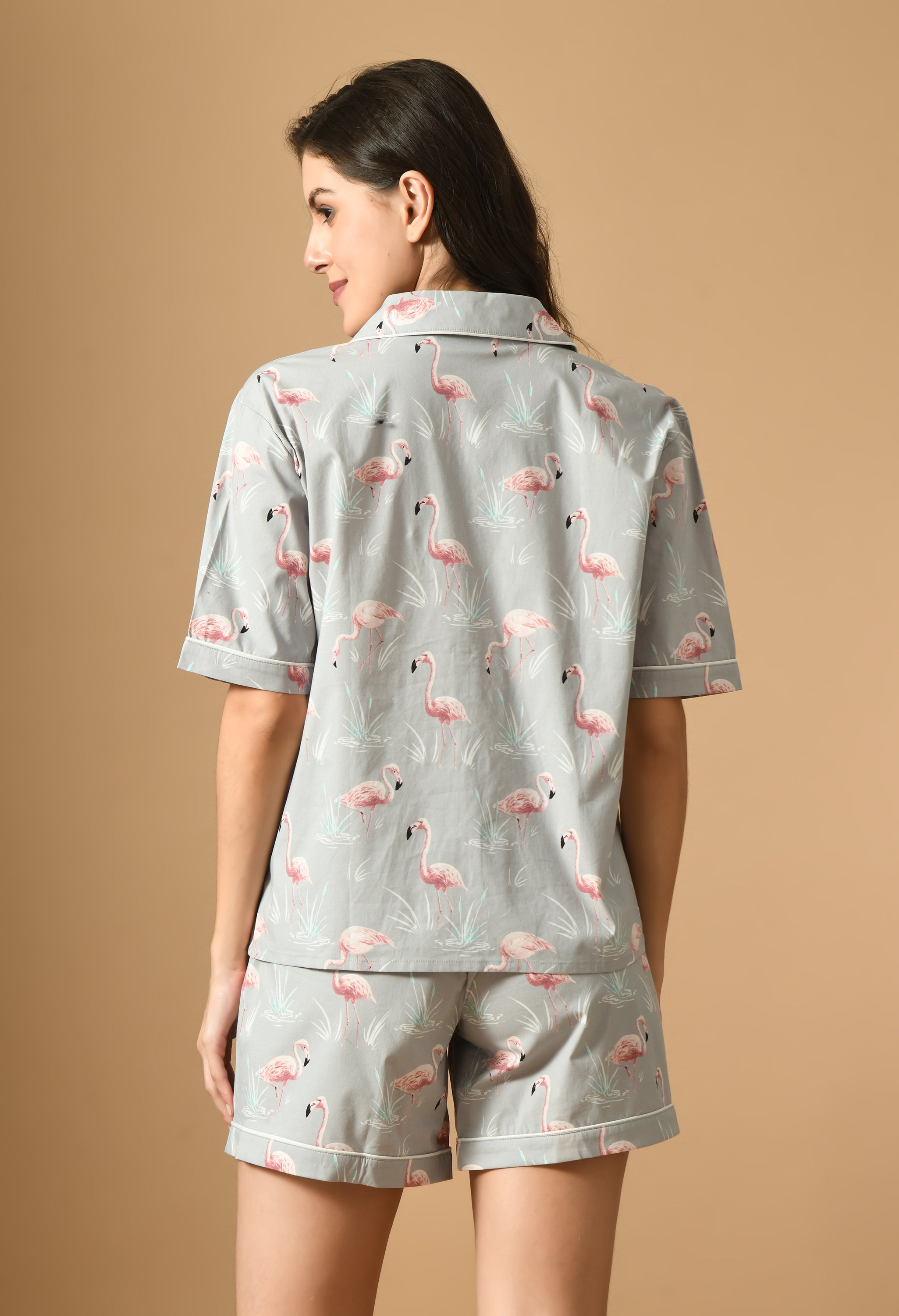 Women's Duck Print PJ Set