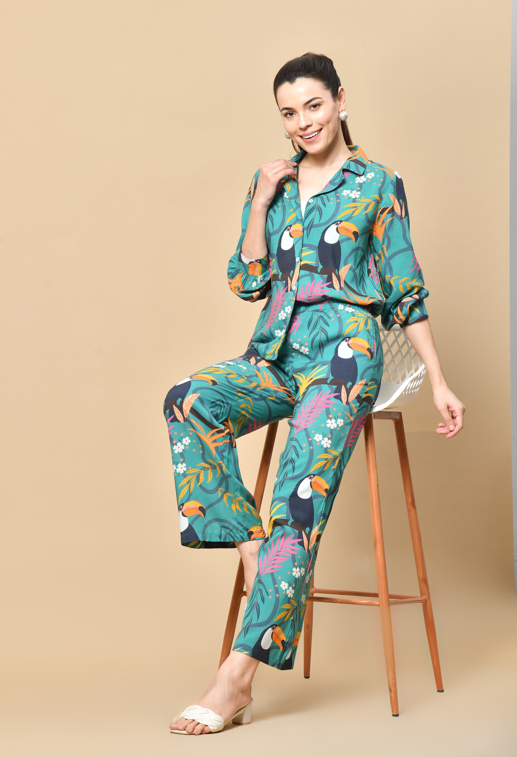 Bird Song Bloom Co-ord Set