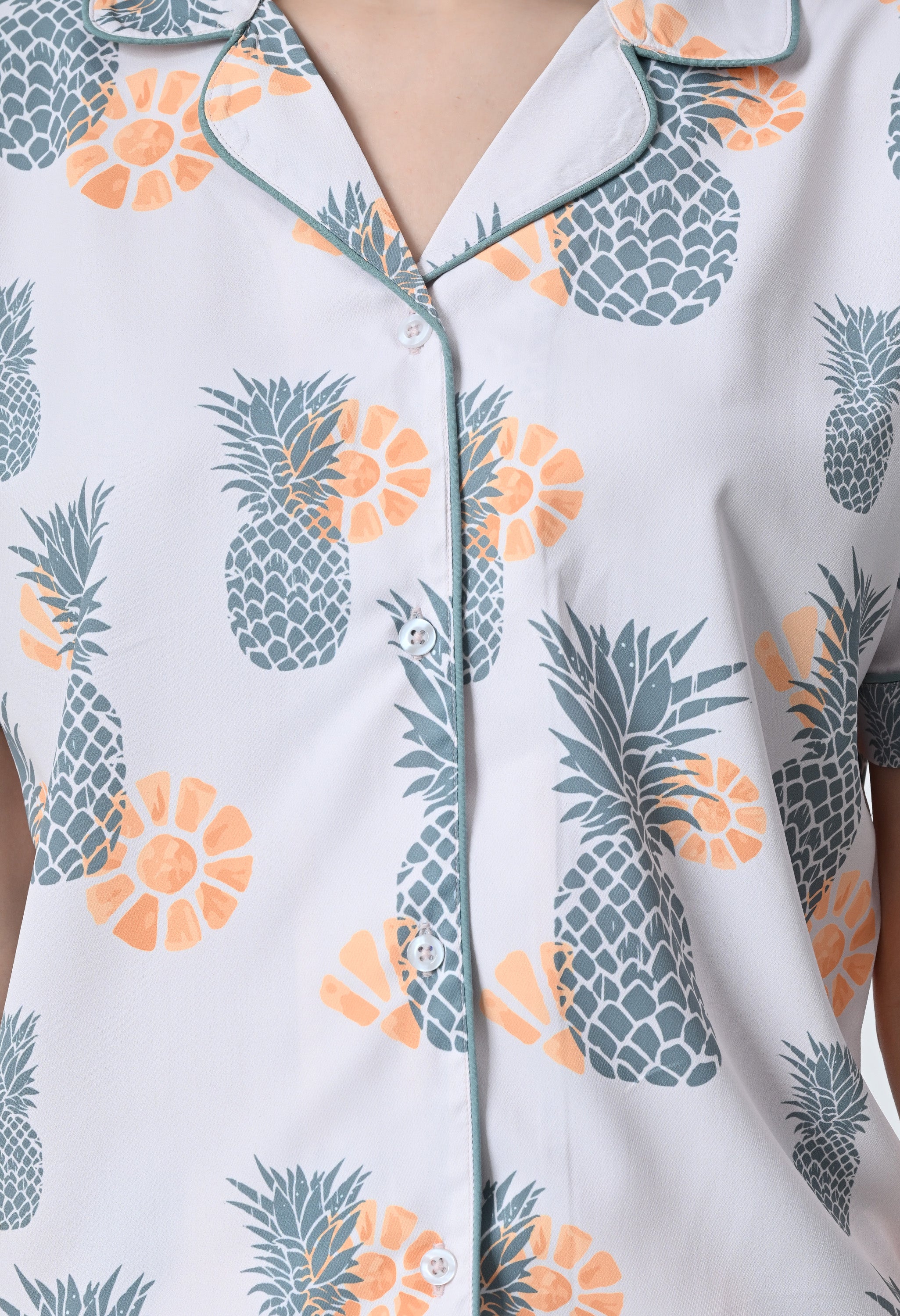 Playful pineapple PJ set