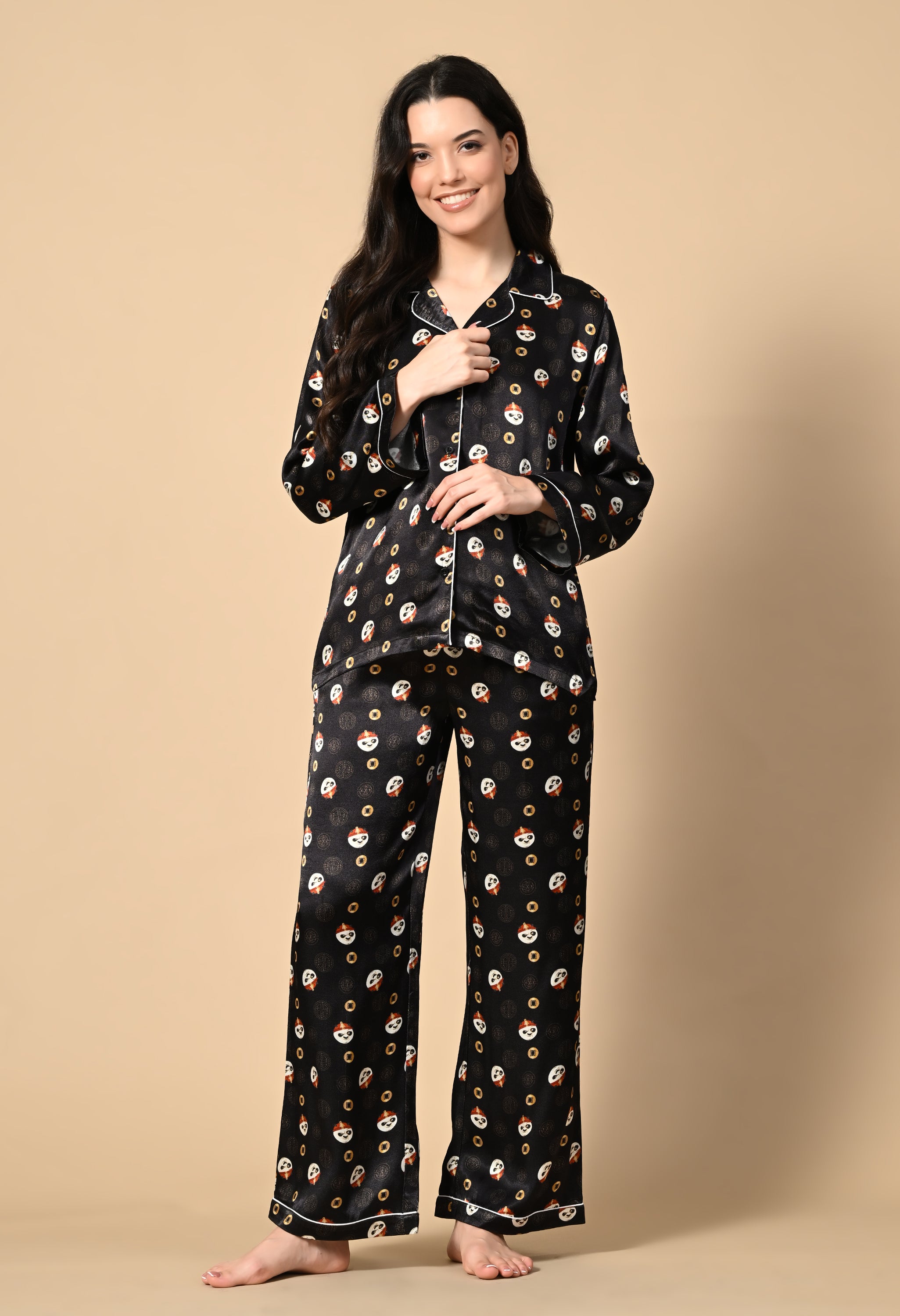 Women Printed Nightsuit